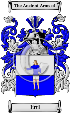 Ertl Family Crest/Coat of Arms