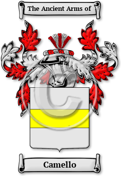 Camello Family Crest Download (jpg) Legacy Series - 150 DPI