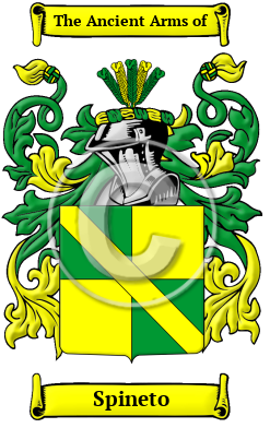 Spineto Family Crest/Coat of Arms