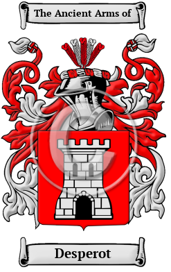 Desperot Family Crest/Coat of Arms