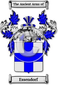 Essendorf Family Crest Download (JPG) Legacy Series - 600 DPI