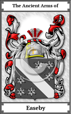 Easeby Family Crest Download (JPG)  Book Plated - 150 DPI