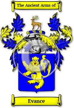 Evance Family Crest Download (jpg) Legacy Series - 150 DPI