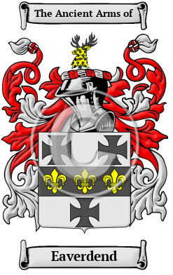 Eaverdend Family Crest/Coat of Arms