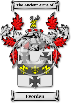 Everden Family Crest Download (jpg) Legacy Series - 150 DPI