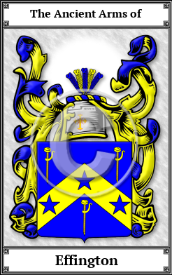 Effington Family Crest Download (JPG)  Book Plated - 150 DPI