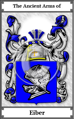 Eiber Family Crest Download (JPG)  Book Plated - 150 DPI