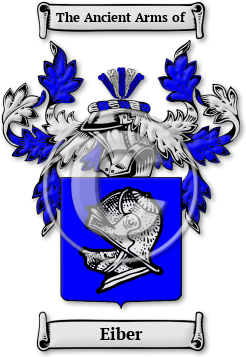 Eiber Family Crest Download (jpg) Legacy Series - 150 DPI