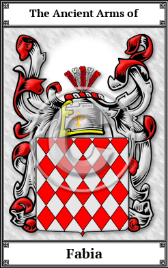Fabia Family Crest Download (JPG) Book Plated - 600 DPI