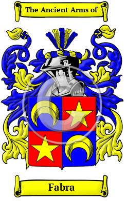 Fabra Family Crest/Coat of Arms