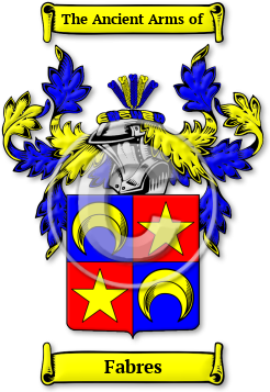 Fabres Family Crest Download (jpg) Legacy Series - 150 DPI