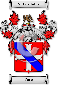 Fare Family Crest Download (jpg) Legacy Series - 150 DPI