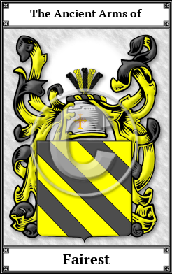Fairest Family Crest Download (JPG)  Book Plated - 150 DPI