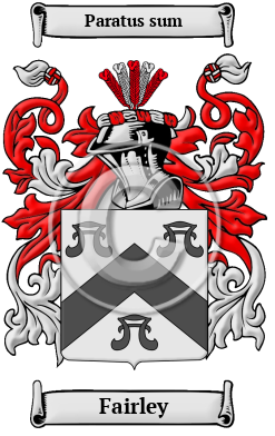 Fairley Family Crest/Coat of Arms