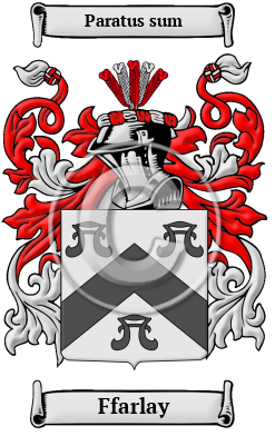 Ffarlay Family Crest/Coat of Arms
