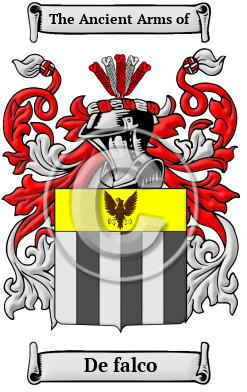 De falco Family Crest/Coat of Arms