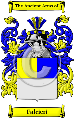 Falcieri Family Crest/Coat of Arms