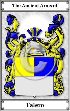 Falero Family Crest Download (JPG)  Book Plated - 150 DPI