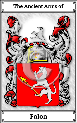 Falon Family Crest Download (JPG)  Book Plated - 150 DPI