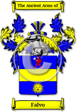 Falvo Family Crest Download (jpg) Legacy Series - 150 DPI