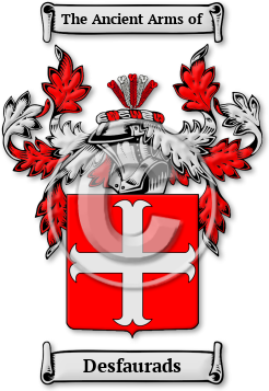 Desfaurads Family Crest Download (JPG) Legacy Series - 300 DPI