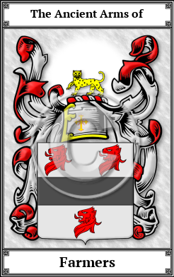 Farmers Family Crest Download (JPG)  Book Plated - 150 DPI