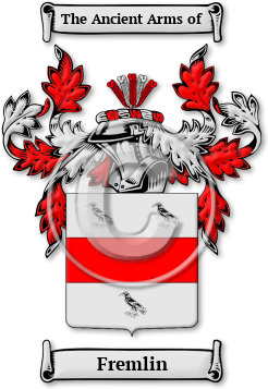 Fremlin Family Crest Download (jpg) Legacy Series - 150 DPI