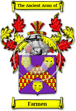 Farmen Family Crest Download (jpg) Legacy Series - 150 DPI