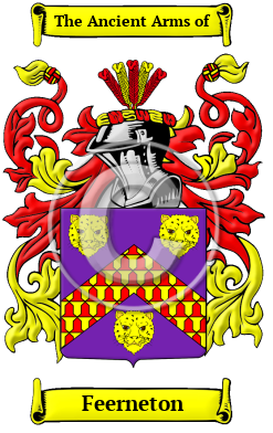 Feerneton Family Crest/Coat of Arms