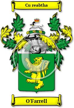 O'Farrell Family Crest Download (jpg) Legacy Series - 150 DPI