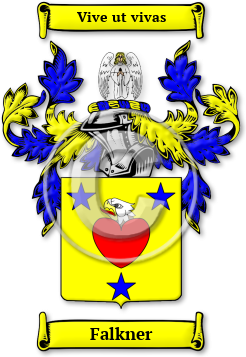 Falkner Family Crest Download (jpg) Legacy Series - 150 DPI