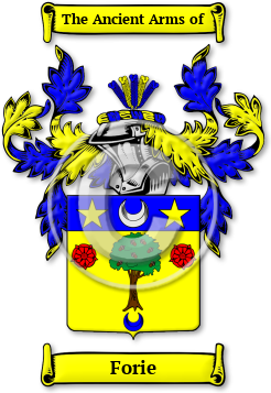 Forie Family Crest Download (jpg) Legacy Series - 150 DPI