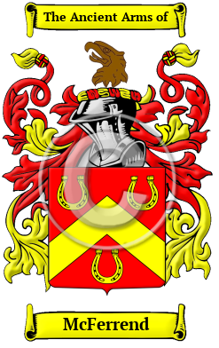 McFerrend Family Crest/Coat of Arms