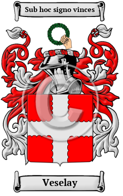 Veselay Family Crest/Coat of Arms