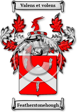 Featherstonehough Family Crest Download (jpg) Legacy Series - 150 DPI