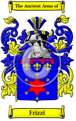 Frizzi Family Crest/Coat of Arms
