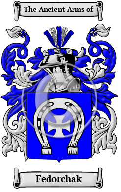Fedorchak Family Crest Download (JPG) Heritage Series - 300 DPI