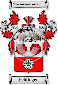Fehlinger Family Crest Download (jpg) Legacy Series - 150 DPI