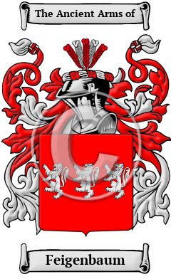 Feigenbaum Family Crest/Coat of Arms