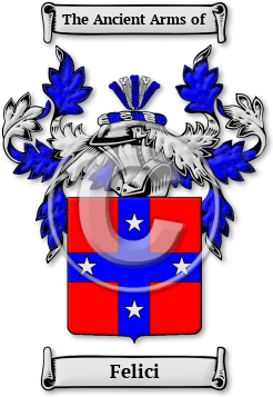 Felici Family Crest Download (jpg) Legacy Series - 150 DPI