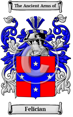 Felician Family Crest/Coat of Arms