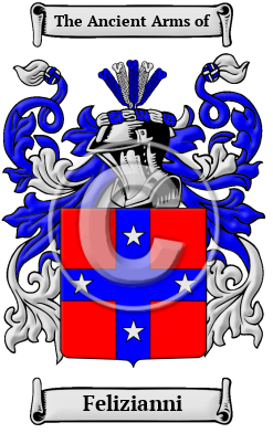 Felizianni Family Crest/Coat of Arms