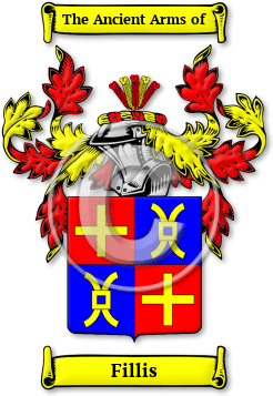Fillis Family Crest Download (jpg) Legacy Series - 150 DPI