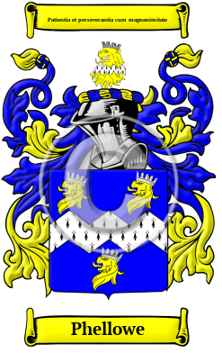 Phellowe Family Crest/Coat of Arms
