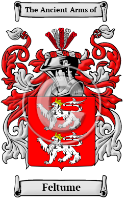 Feltume Family Crest/Coat of Arms