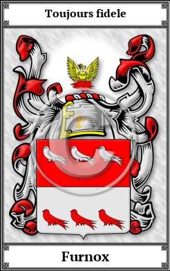 Furnox Family Crest Download (JPG)  Book Plated - 150 DPI