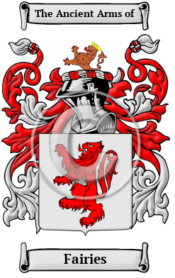 Fairies Family Crest Download (JPG) Heritage Series - 600 DPI