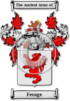Ferage Family Crest Download (JPG) Legacy Series - 600 DPI