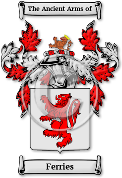 Ferries Family Crest Download (jpg) Legacy Series - 150 DPI
