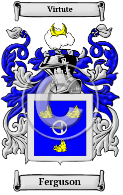 Ferguson Family Crest Download (JPG) Heritage Series 300 DPI